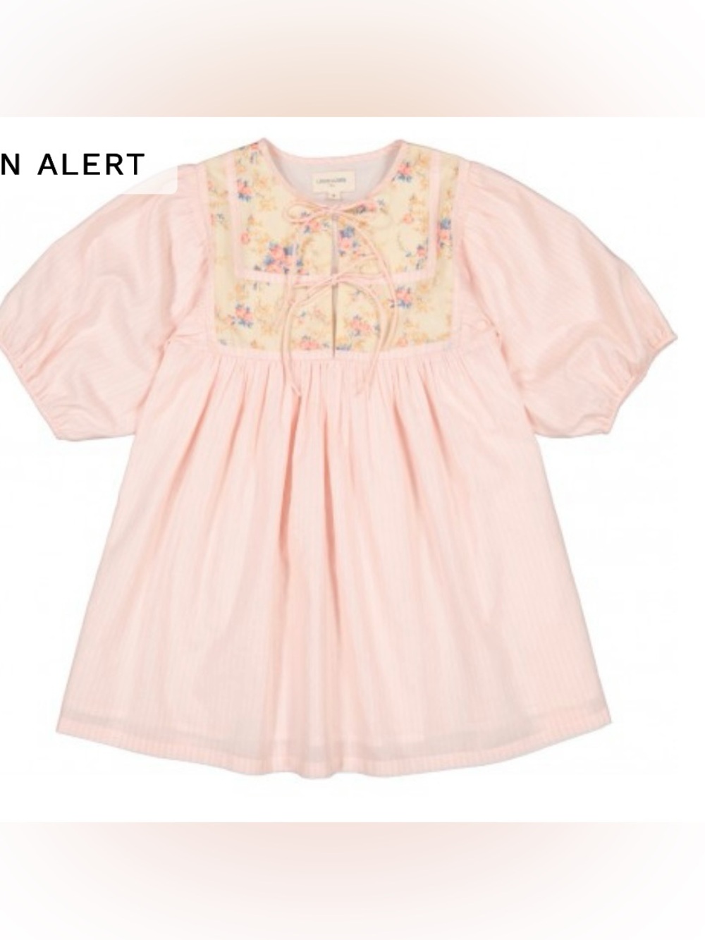 Louis Louise Pink Stripe Paula Dress
